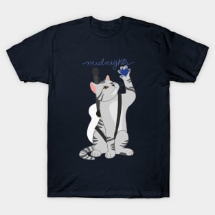 MUSICIAN MIDNIGHTS CAT ERA T-Shirt